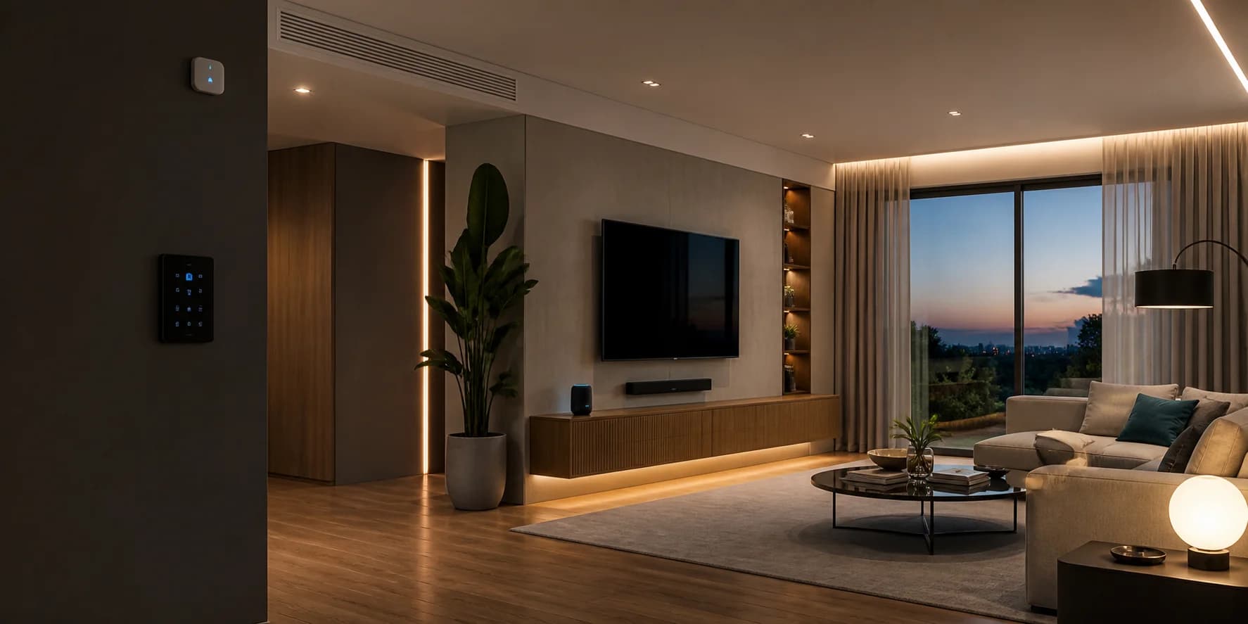 Residência contemporânea com possibilidades de automação